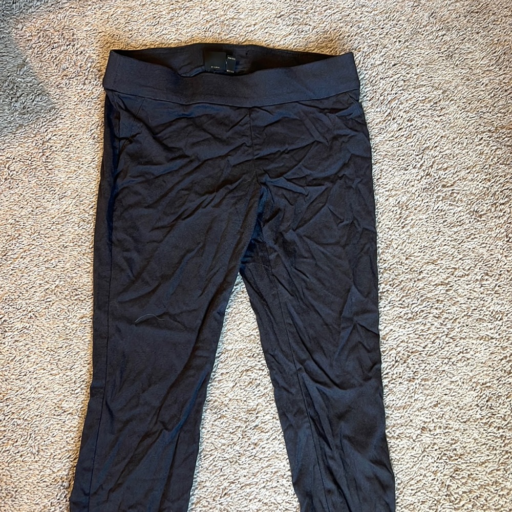 Worthington Grey Pants‎ Size L ankle crop